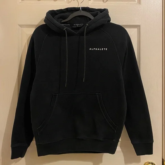 ❌SOLD❌Alphalete Proud But Never Satisfied Black Hoodie - Picture 3 of 6